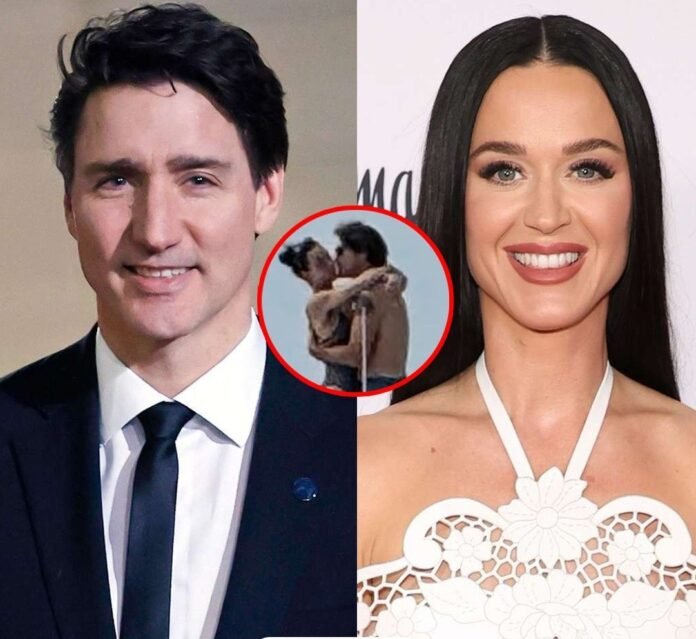 Katy Perry and shirtless Justin Trudeau get hot and heavy on singer’s yacht