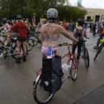 Naked Cyclists Protest Federal Troops in a “Quintessentially Portland” Way