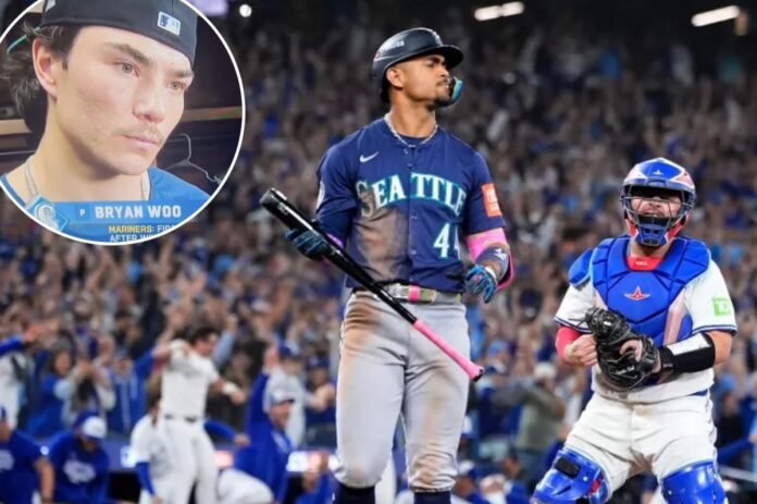 Julio Rodriguez’s explosive outburst interrupts interview after crushing loss to Blue Jays
