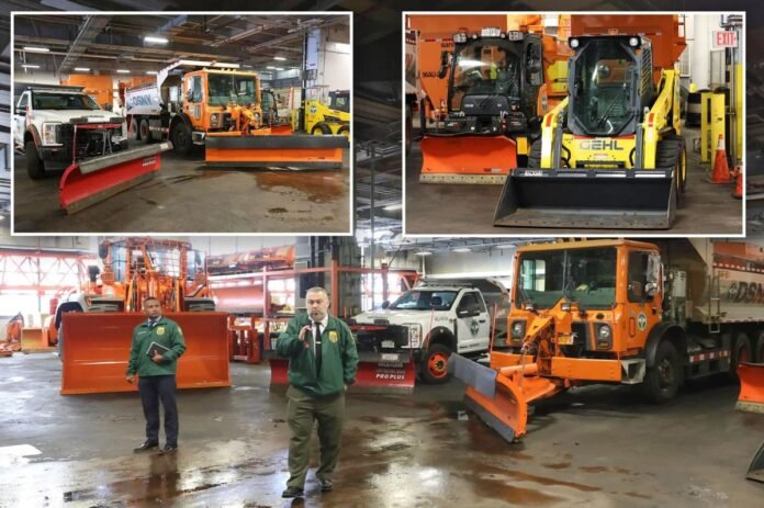DSNY debuts ‘first line of defense’ trucks to salt NYC highways ahead of looming snowy winter
