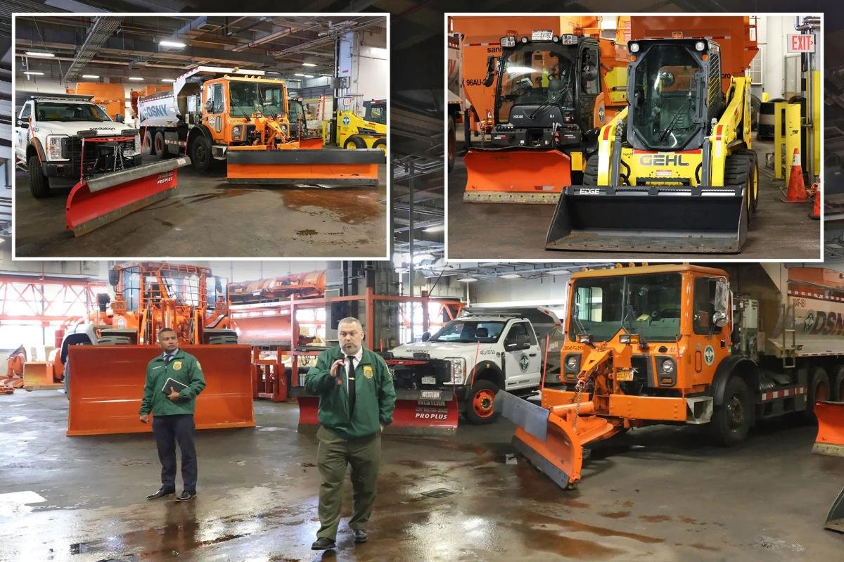 DSNY debuts ‘first line of defense’ trucks to salt NYC highways ahead of looming snowy winter 7 DSNY debuts ‘first line of defense’ trucks to salt NYC highways ahead of looming snowy winter