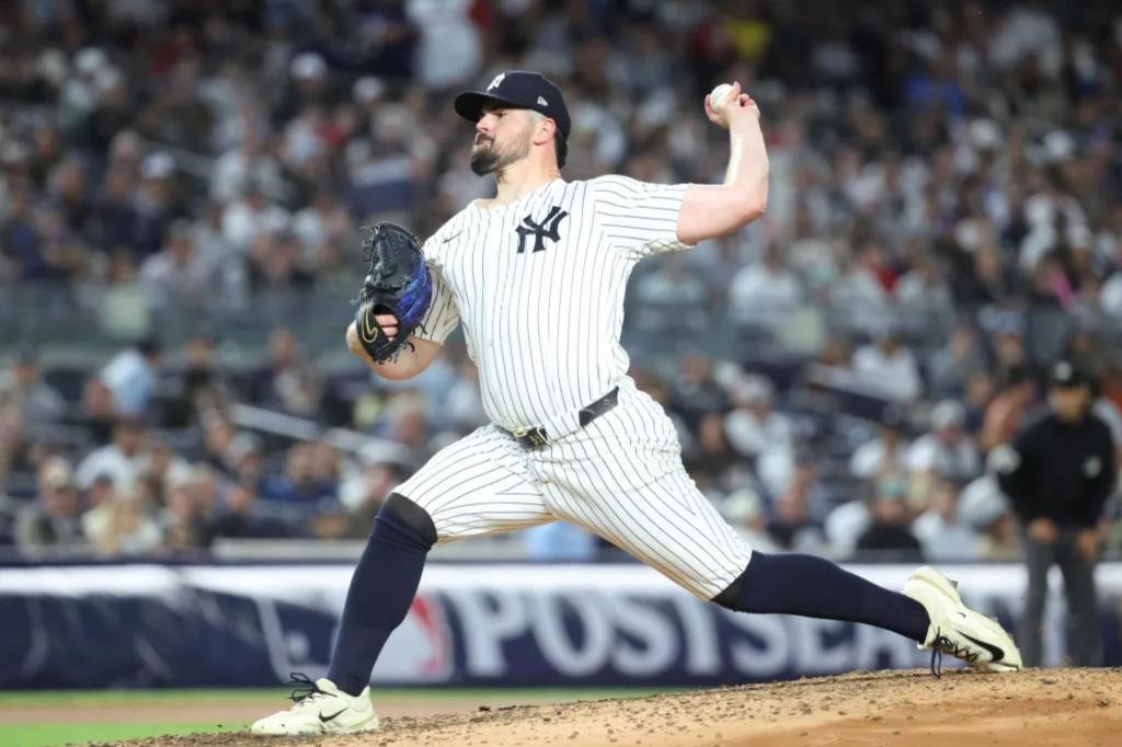 Carlos Rodon gets through ‘battle’ to keep Yankees in critical Game 2