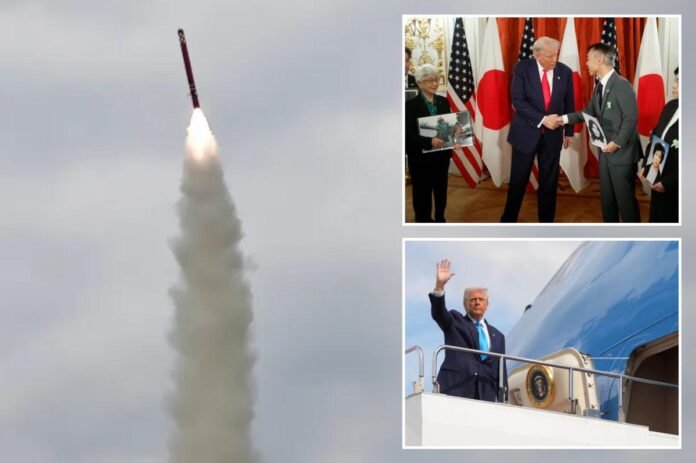 North Korea boasts missile test-firings as Trump makes South Korea North Korea boasts missile test-firings as Trump makes South Korea visit