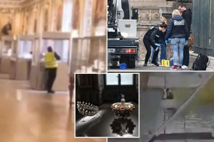 2 Louvre robbery suspects busted in $100M museum heist, one 2 Louvre robbery suspects busted in $100M museum heist, one caught at Paris airport trying to flee France