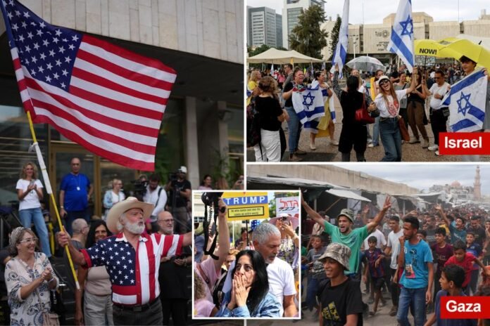 Gazans join Israelis in chanting Trump’s name over cease-fire: ‘Nobel Prize to Trump!’