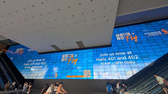Time To Fly 2025 has over 380,000 discounted SIA and Scoot flight tickets and lucky draw prizes of business class seats