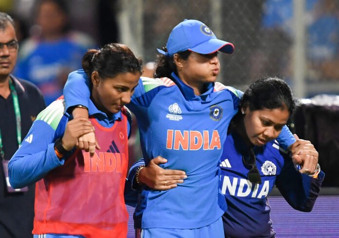 Women's World Cup: Pratika Rawal's injury a major concern ahead Women's World Cup: Pratika Rawal's injury a major concern ahead of semis as Bangla match abandoned