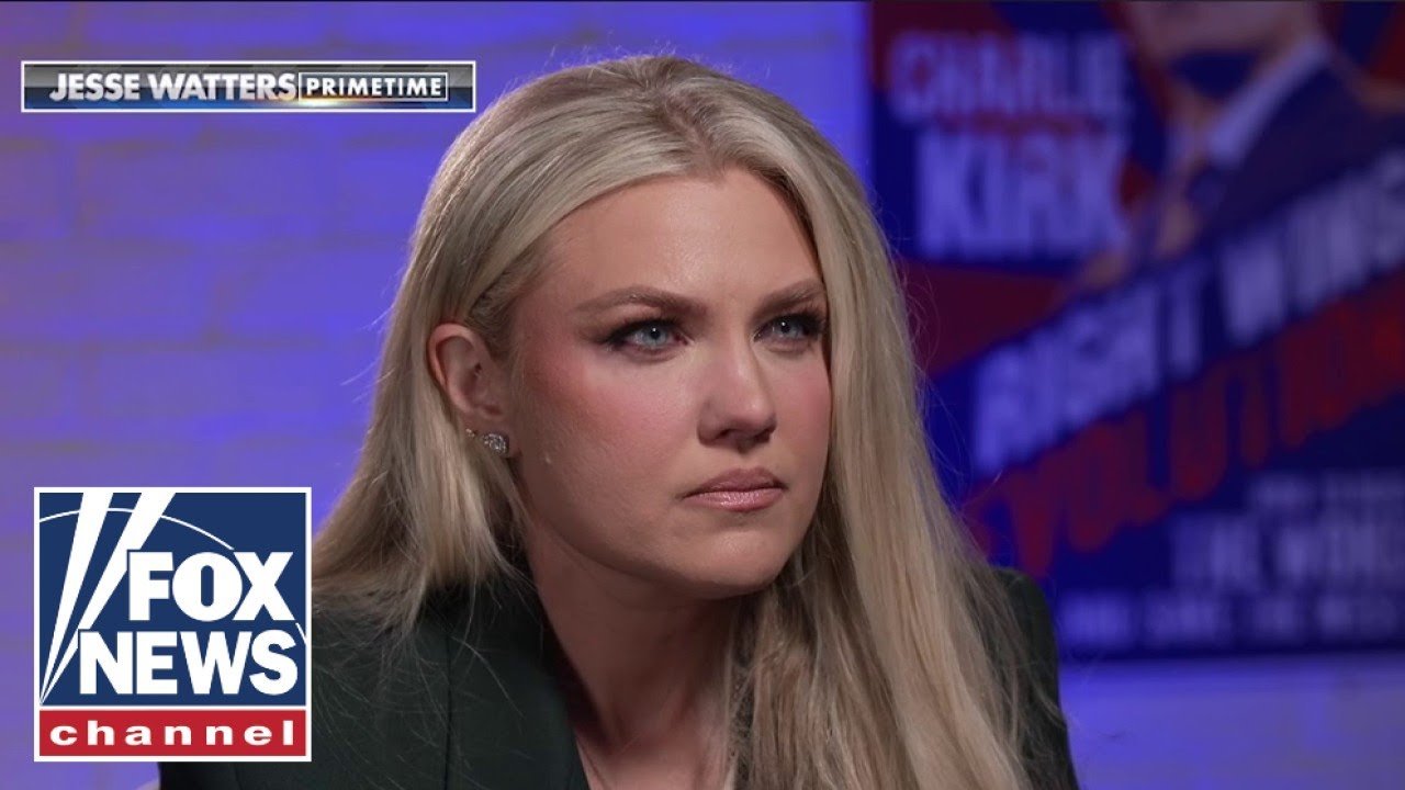 Erika Kirk reveals how she tells her kids what happened to Charlie (Video)