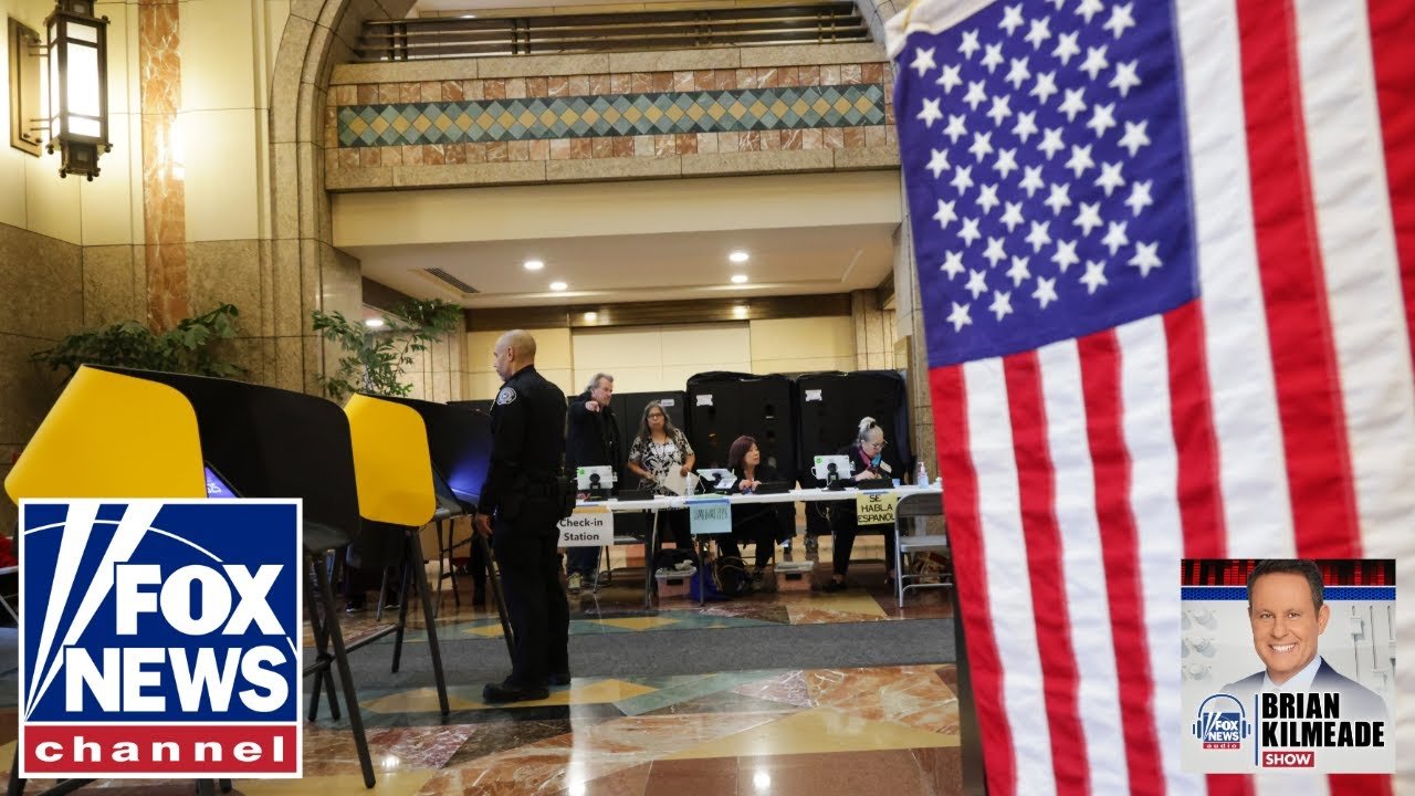 Voters head to polls in NJ, NY, CA & VA | Brian Kilmeade Show (Video)