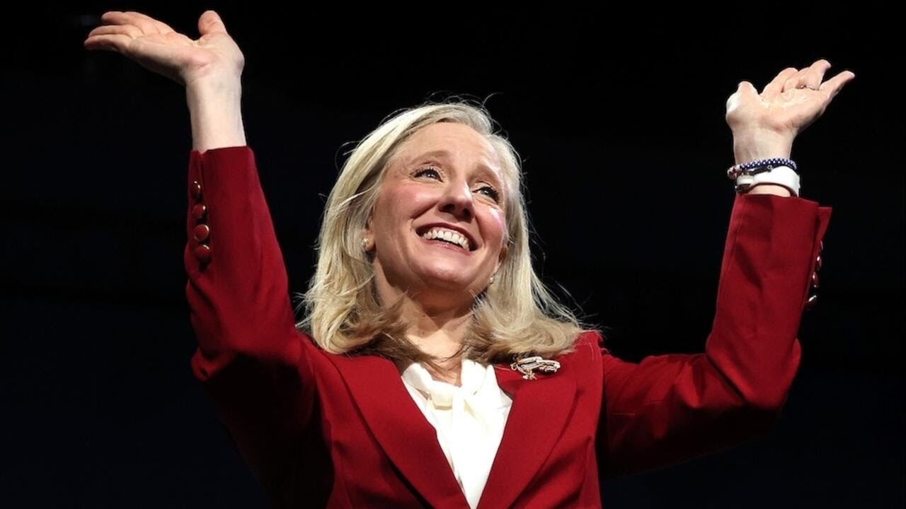 Watch: Abigail Spanberger's victory speech as CBS News projects her to win Virginia governor race (Video)