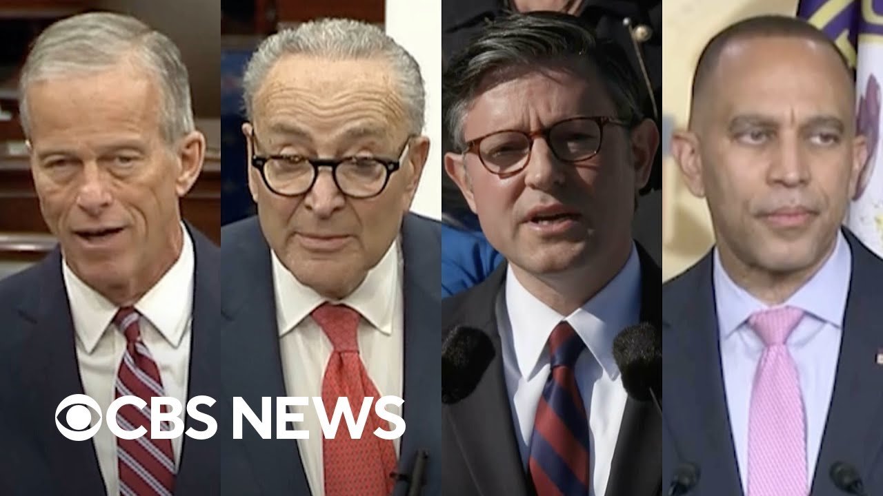 Watch: Thune, Schumer, Johnson and Jeffries sound off on Congress breaking shutdown record (Video) 1 Watch: Thune, Schumer, Johnson and Jeffries sound off on Congress breaking shutdown record (Video)