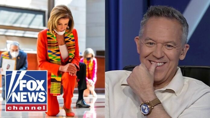 ‘Ding, dong’: Greg Gutfeld reacts to Nancy Pelosi’s retirement (Video)