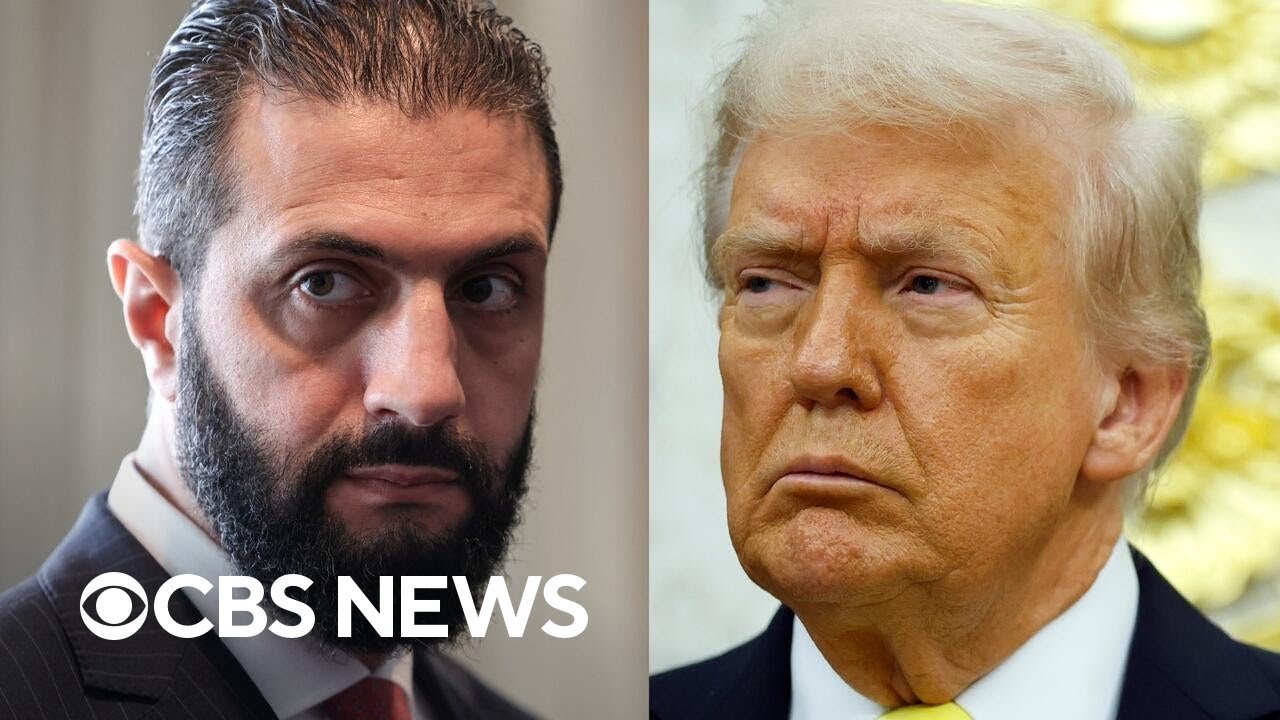 Syrian President Ahmed al-Sharaa, once an al Qaeda leader, meeting Trump at White House (Video) 1 Syrian President Ahmed al-Sharaa, once an al Qaeda leader, meeting Trump at White House (Video)