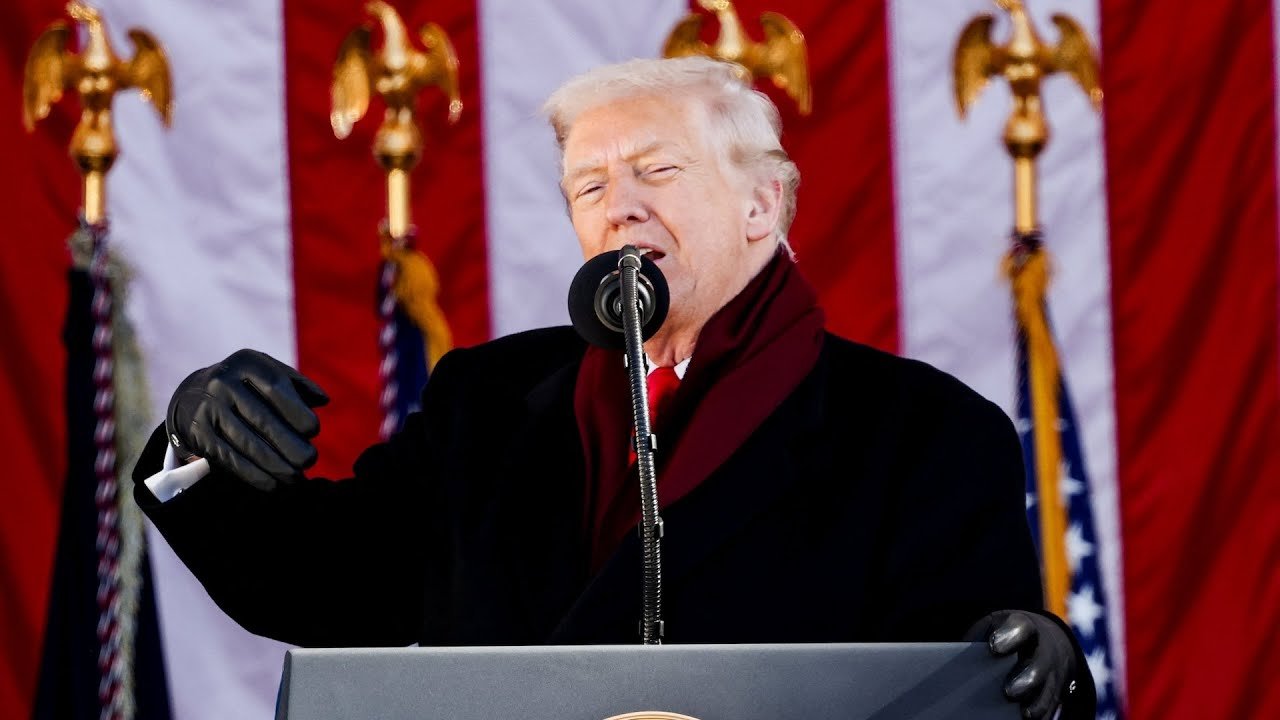Trump delivers remarks on Veterans Day at Arlington National Cemetery | full video (Video)