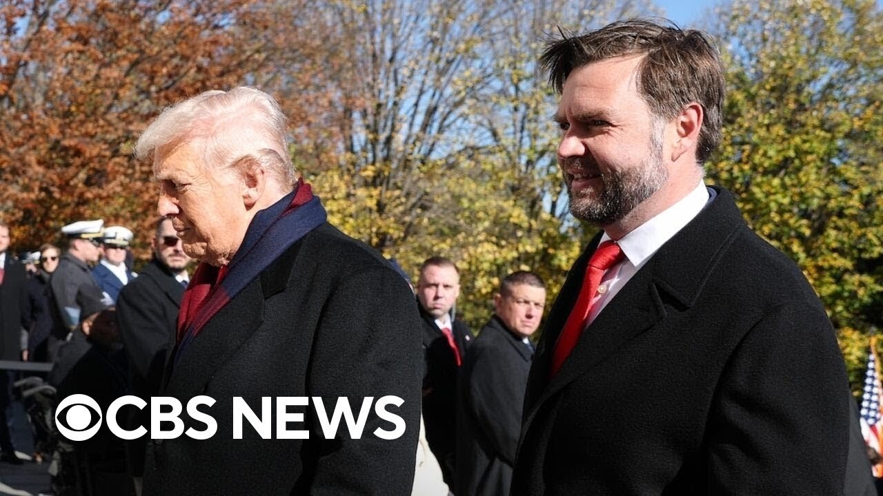 Watch: Trump, Vance participate in Veterans Day ceremony at Arlington National Cemetery (Video)