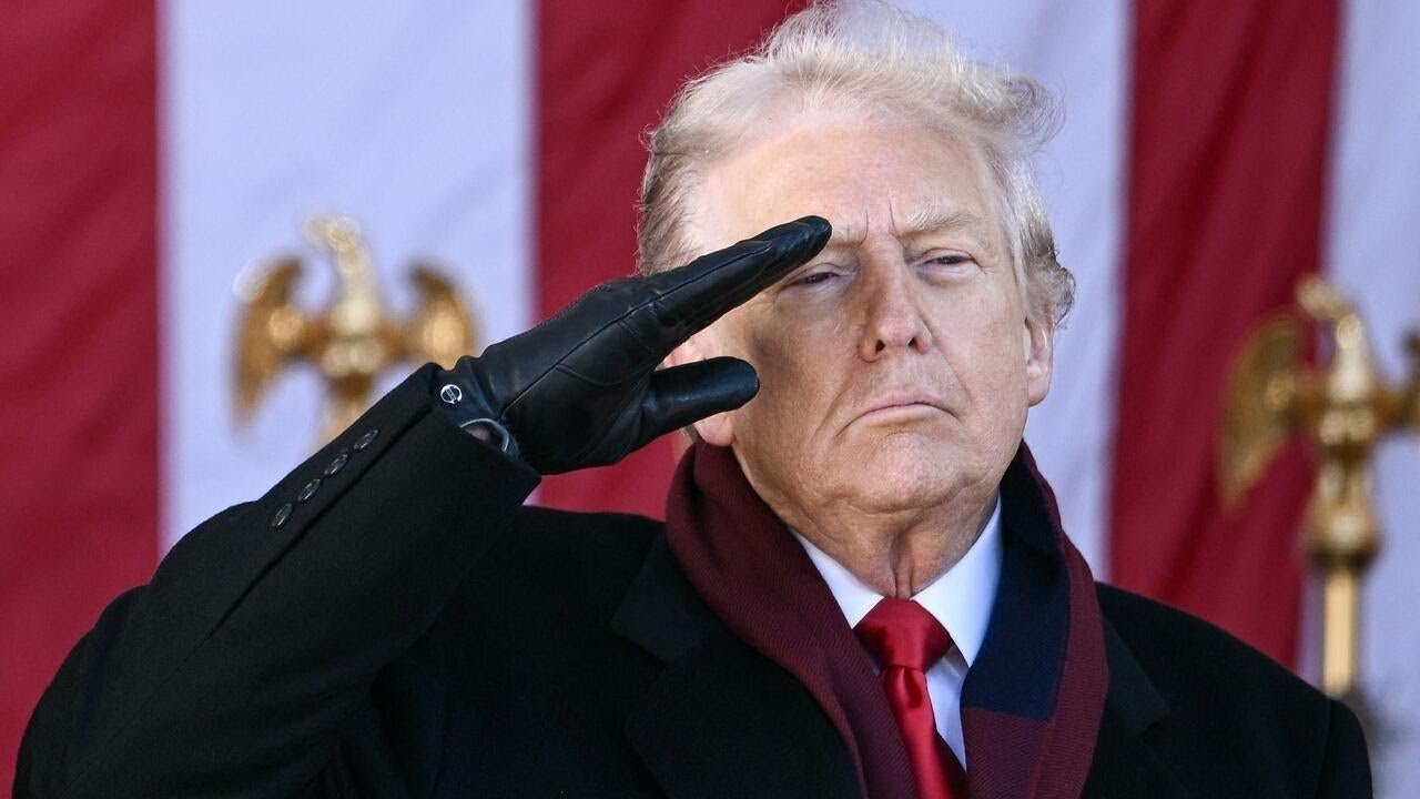 Trump honors military in Veterans Day remarks at Arlington National Cemetery (Video)