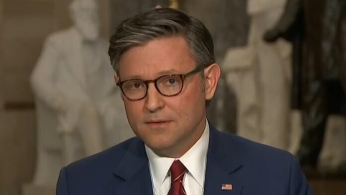 Speaker Mike Johnson calls shutdown “utterly pointless” after House passes funding bill (Video)