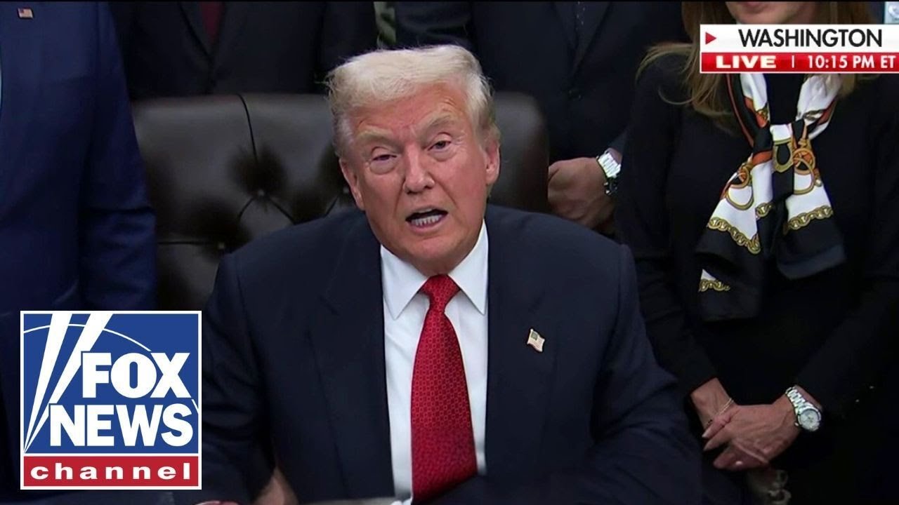 BREAKING: Trump has a message for Dems while signing bill to end government shutdown (Video) 13 BREAKING: Trump has a message for Dems while signing bill to end government shutdown (Video)