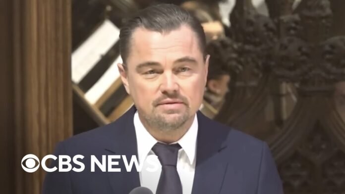 Watch: Leonardo DiCaprio shares his favorite memory of Jane Goodall at her funeral (Video)