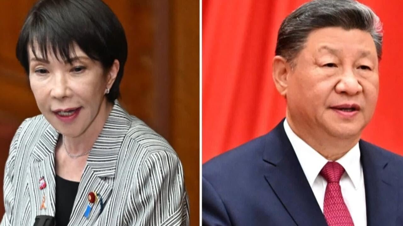 Japan's new prime minister clashes with China over Taiwan comments (Video)
