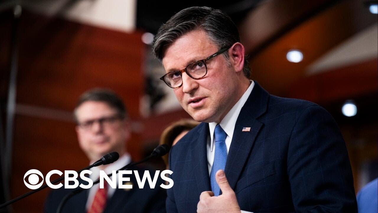 Johnson slams Democrats for their Epstein files calls but says he will support House bill vote (Video)