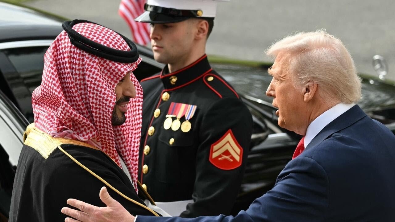Trump welcomes Saudi Crown Prince Mohammed bin Salman in exuberant ceremony (Video)