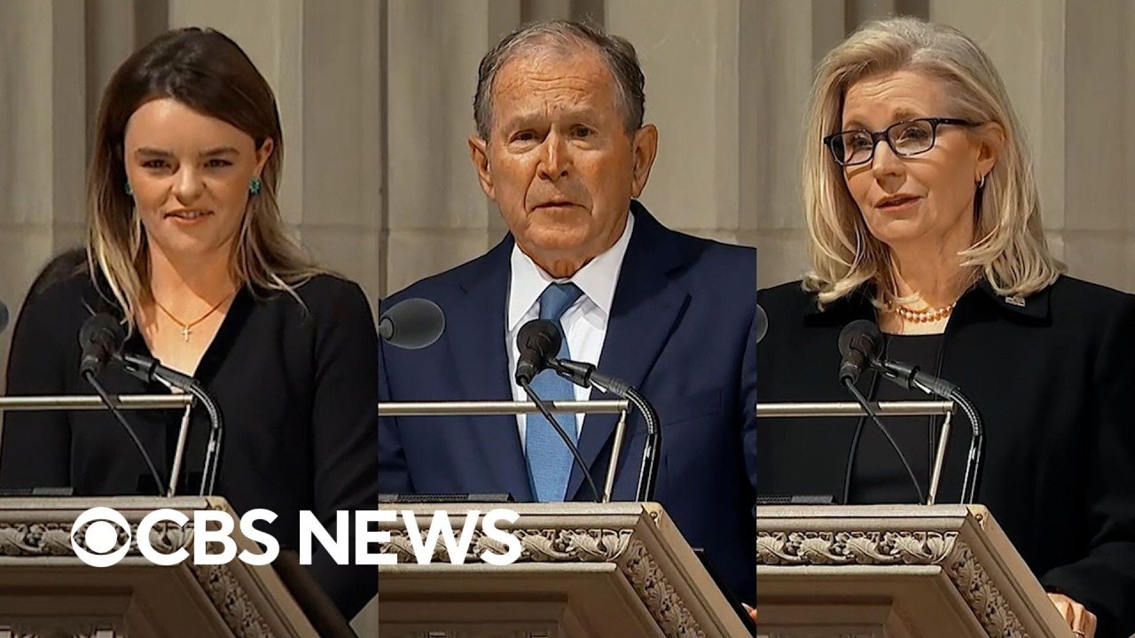 Notable speeches from Dick Cheney's funeral (Video)