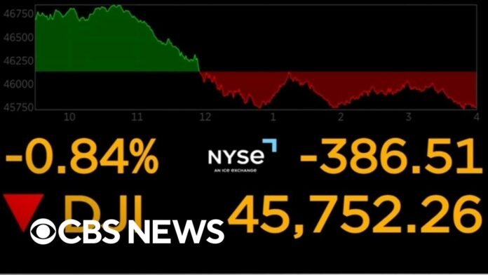 Dow closes day in the red, despite September jobs report beating expectations (Video)