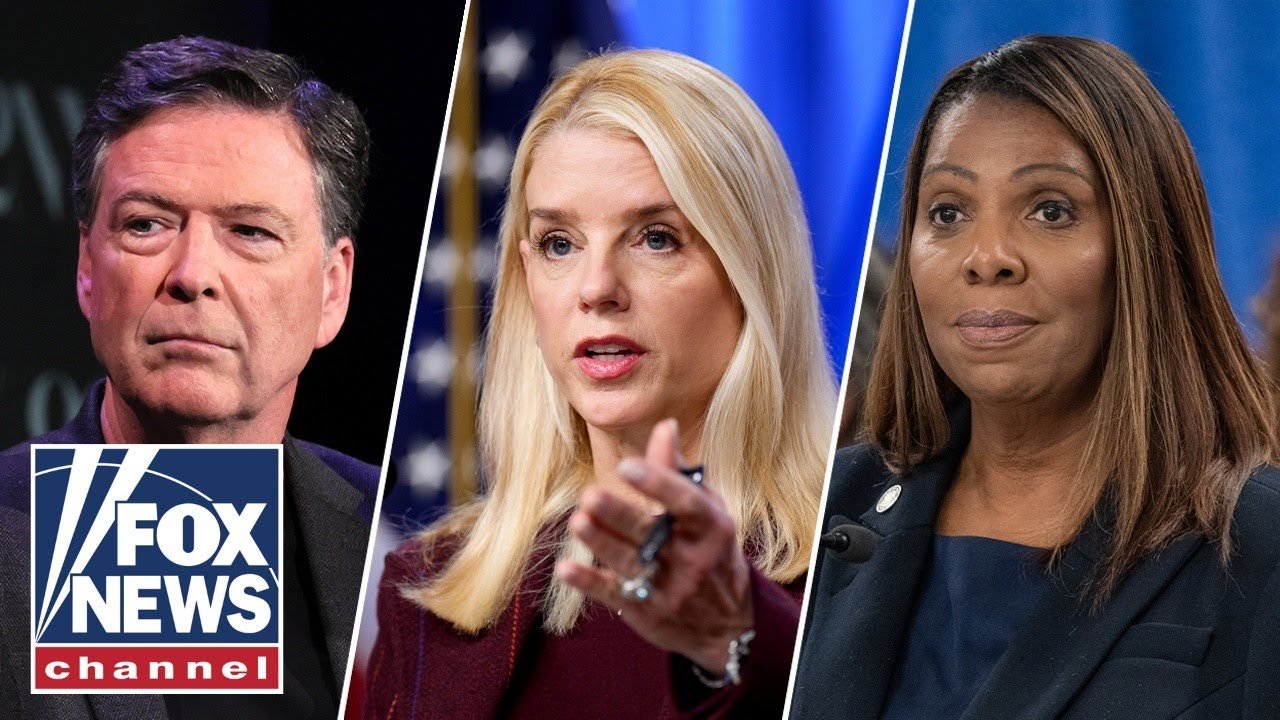 Bondi takes action after judge dismisses Comey, James cases: 'IMMEDIATE APPEAL' (Video)
