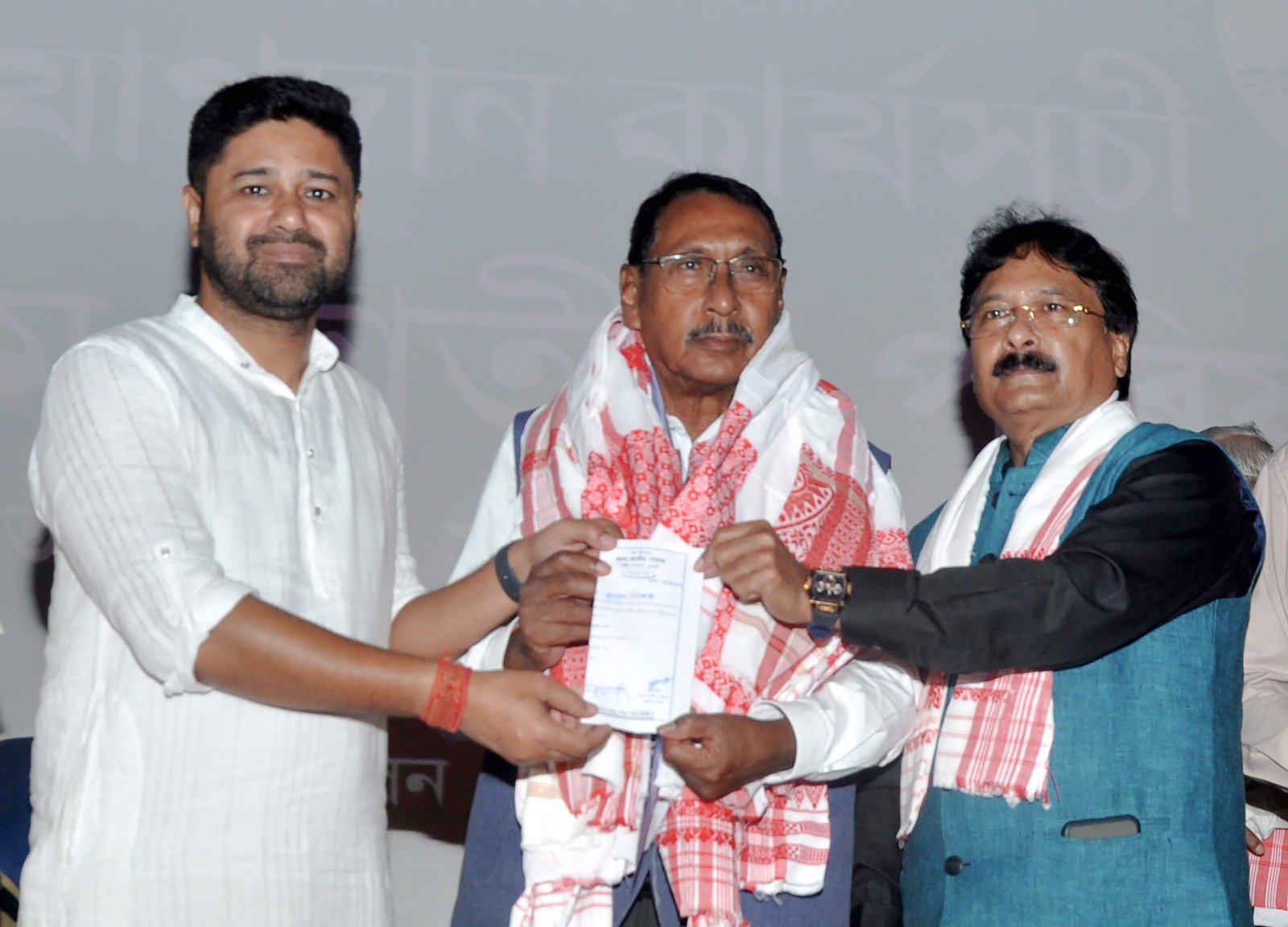 BJP running ‘Hitler rule’ in Assam, says Rajen Gohain after joining AJP 1 BJP running ‘Hitler rule’ in Assam, says Rajen Gohain after joining AJP