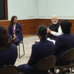 Harleen Deol asks PM Modi about his skincare routine; he credits the 'love of crores of Indians'