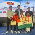 India wins two silver medals in team competition at Asian Schools Chess C'ships in Mongolia