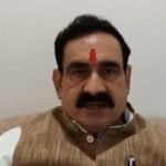 Former Madhya Pradesh Minister Narottam Mishra says rains damaged crops on large scale