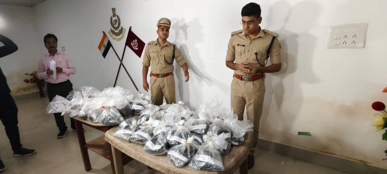 60 kg of drugs valued at Rs 8 crore seized in Odisha