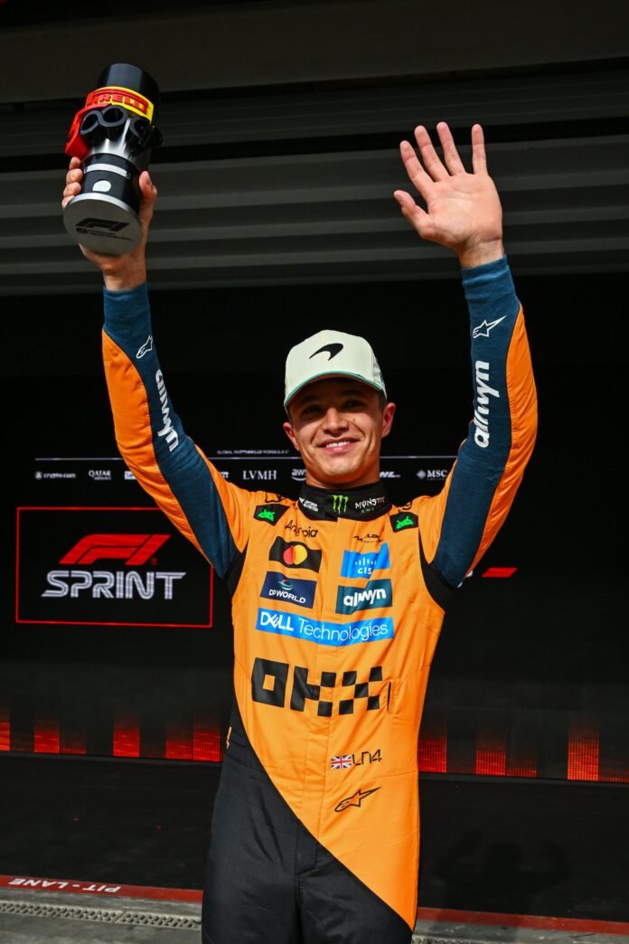 Norris clinches pole position in Sao Paulo Sprint Qualifying