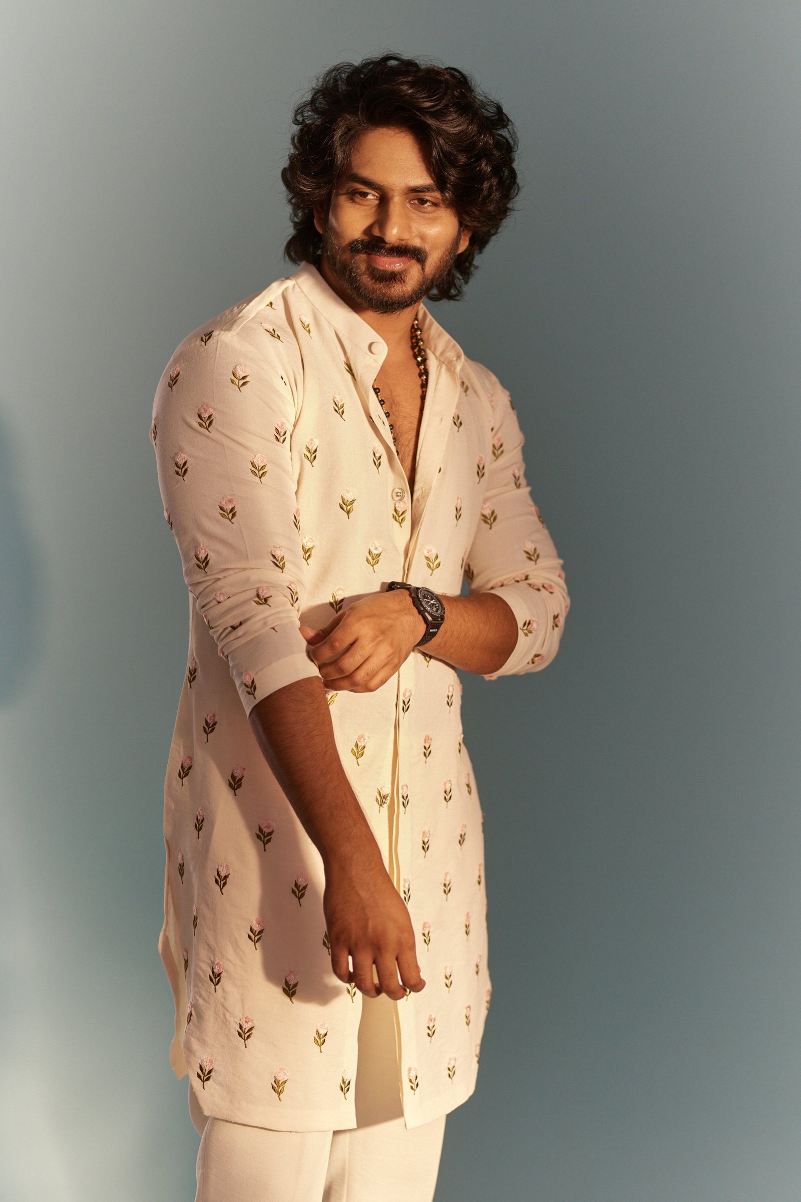 Virat Karrna's 'Nagabandham' unit begins filming of 'Om Veera Naga' song on special Shivalaya set