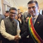 MoS Margherita attends inauguration ceremony of Bolivia's President, conveys greetings of PM Modi, Prez Murmu