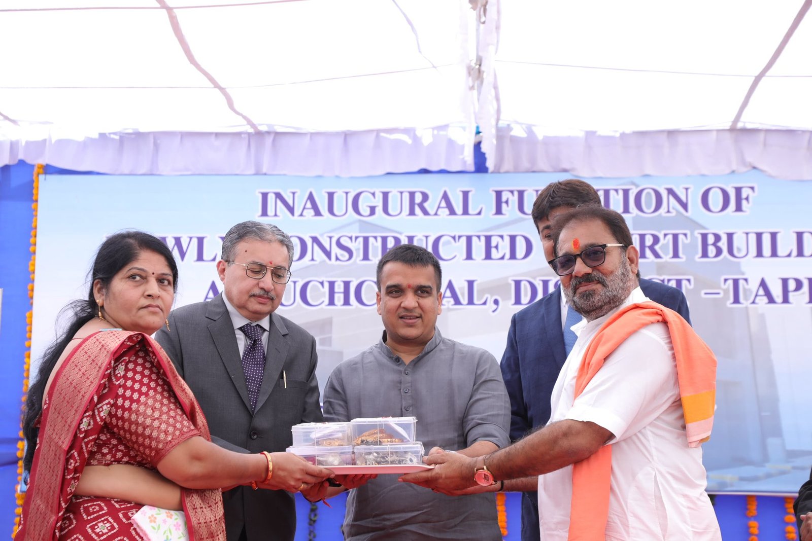 Gujarat Deputy CM inaugurates modern civil court building in Tapi