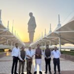Delhi Minister Kapil Mishra attends Bharat Parv 2025 near Statue of Unity in Gujarat
