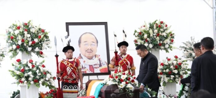 Veteran Naga leader Imkong L. Imchen accorded state funeral in Kohima