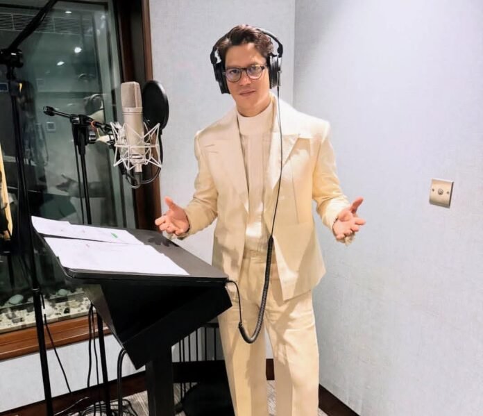 Vijay Varma exudes class and style while dubbing for ‘Gustaakh Ishq’