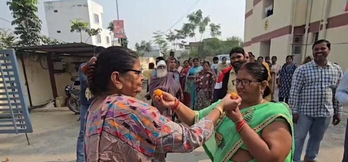 BJP leaders, workers celebrate across country as NDA projected to win big in Bihar