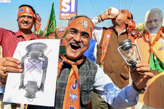 Bihar results: NDA sweeps Darbhanga, wins all 9 seats won; 100 pc strike rate