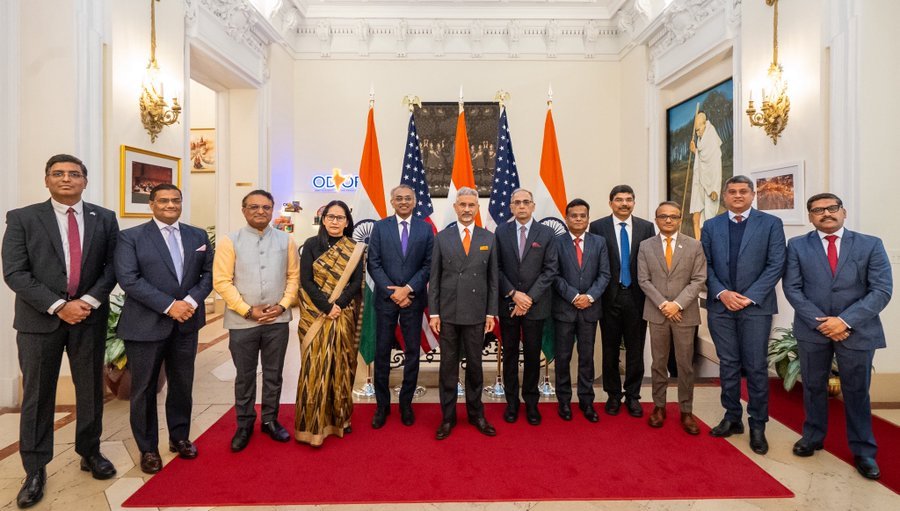EAM Jaishankar meets Indian envoys in New York to review India-US ties