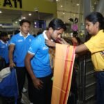 Indian junior men's hockey team arrives in Chennai for World Cup 2025