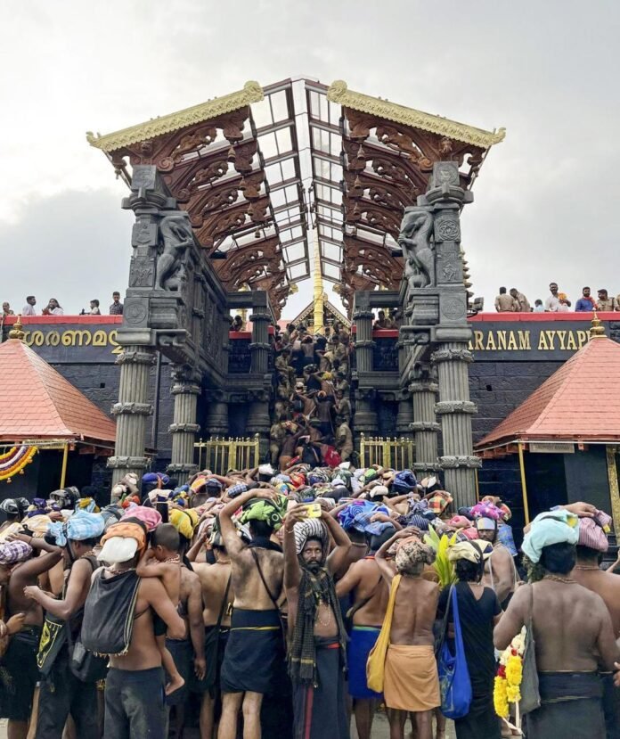 Sabarimala temple opens today with strict curbs; over 22 lakh bookings