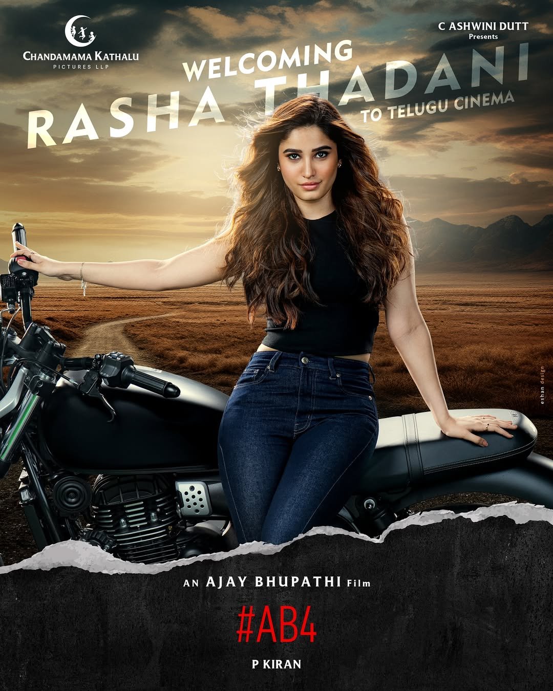 'AB4': Rasha Thadani steps into Tollywood with her next