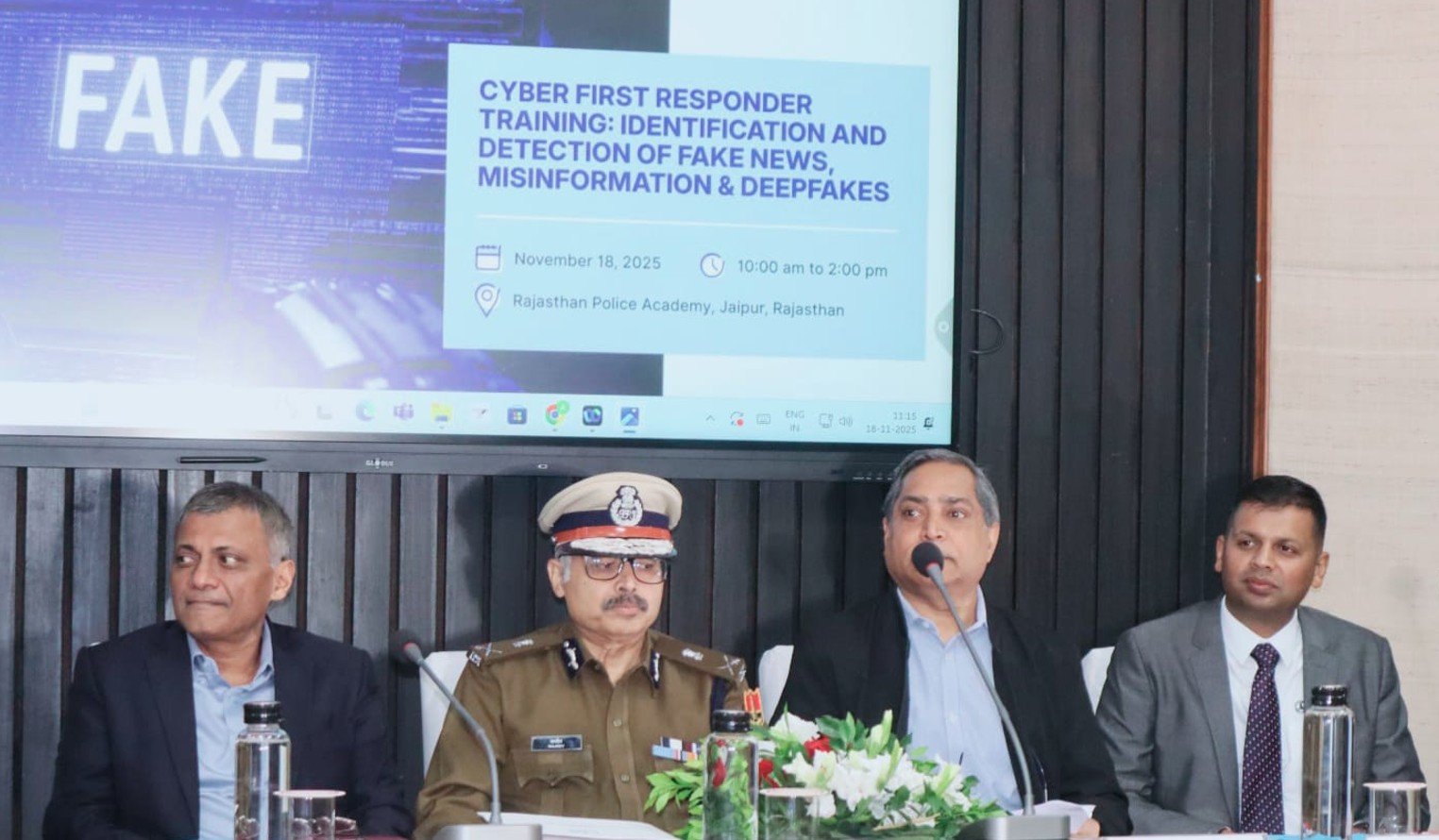 Fake news tool of information warfare: Rajasthan DGP