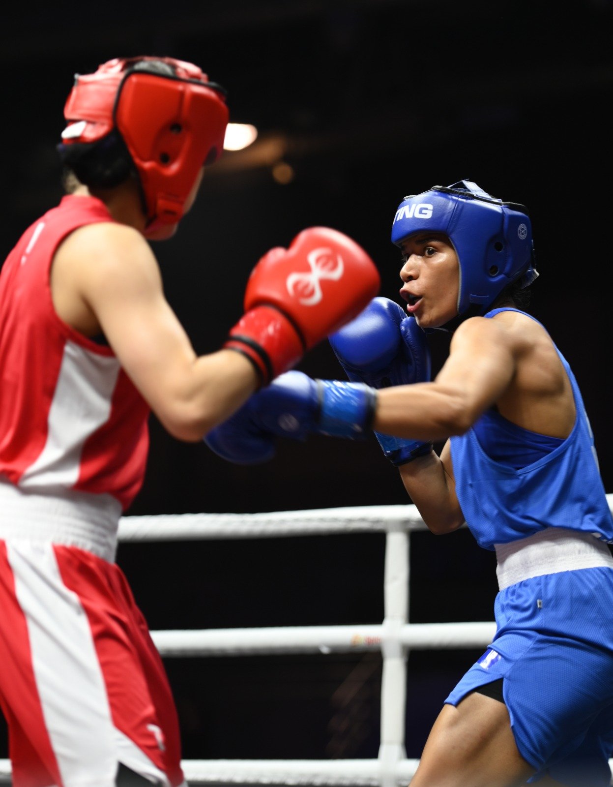 World Boxing Cup Finals: Jaismine, Nikhat Zareen blaze into finals; India has record 15 pugilists in gold-medal bouts (ld)
