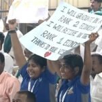 Joyful moment as PM Modi acknowledges students’ banner on India’s future at Coimbatore event